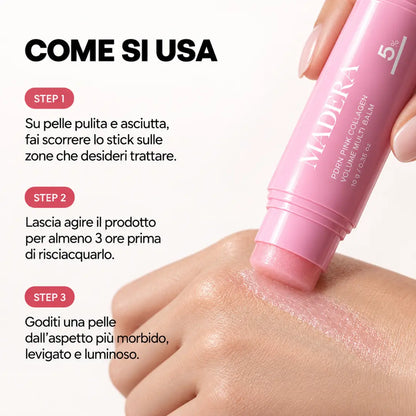 Madera – Stick Viso PDRN & Collagene per una Pelle più Liscia e Rimpolpata